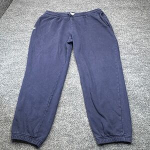 Lacoste Sport Sweatpants Mens 3XL Navy Blue Fleece Joggers Athletic Loungewear